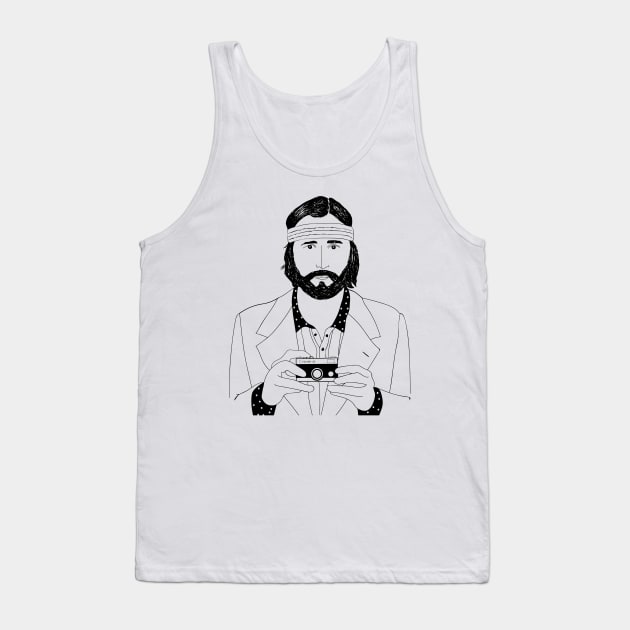 Richie Tenenbaum - Wes Anderson Tank Top by mujeresponja